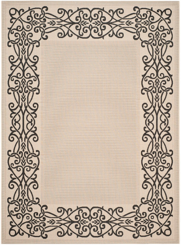 Safavieh Cy1588 Power Loomed 85.4% Polypropylene/10.4% Polyester/4.2% Latex Outdoor Rug CY1588-3901-4