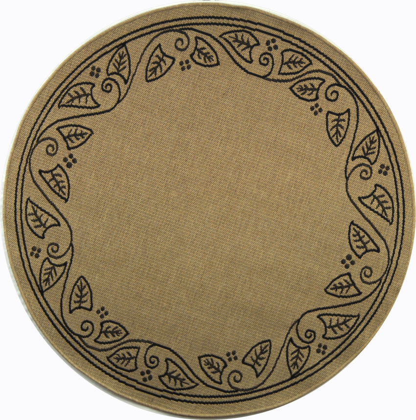 Safavieh Cy1677 Power Loomed 85.4% Polypropylene/10.4% Polyester/4.2% Latex Outdoor Rug CY1677-3901-4