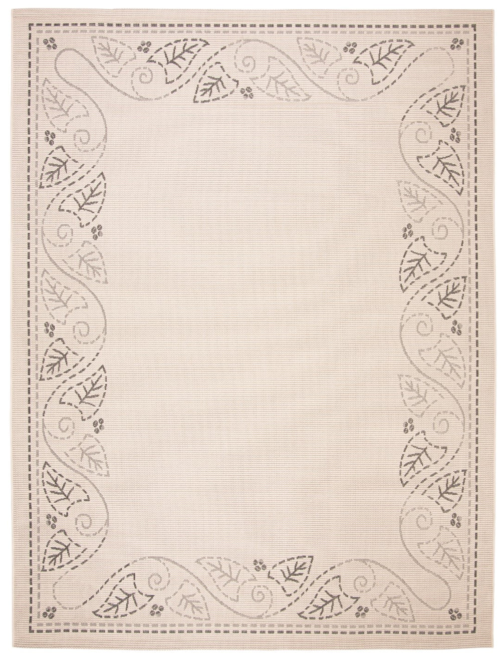 Safavieh Cy1677 Power Loomed 85.4% Polypropylene/10.4% Polyester/4.2% Latex Outdoor Rug CY1677-3901-4