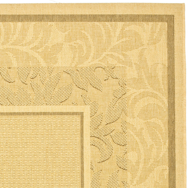 Safavieh Cy1704 Power Loomed 85.4% Polypropylene/10.4% Polyester/4.2% Latex Outdoor Rug CY1704-3001-4