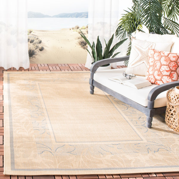 Safavieh Cy1704 Power Loomed 85.4% Polypropylene/10.4% Polyester/4.2% Latex Outdoor Rug CY1704-3101-4