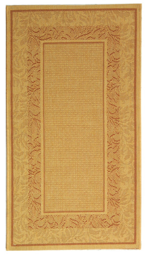 Safavieh Cy1704 Power Loomed 85.4% Polypropylene/10.4% Polyester/4.2% Latex Outdoor Rug CY1704-3201-4