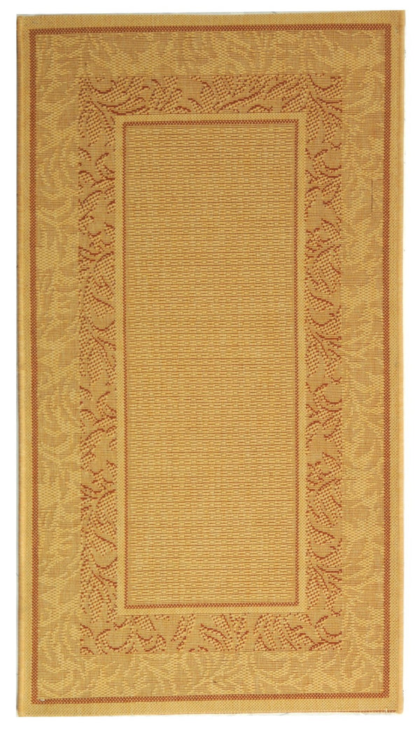 Safavieh Cy1704 Power Loomed 85.4% Polypropylene/10.4% Polyester/4.2% Latex Outdoor Rug CY1704-3201-4