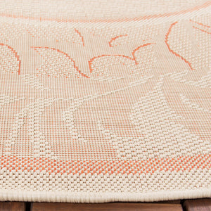 Safavieh Cy1704 Power Loomed 85.4% Polypropylene/10.4% Polyester/4.2% Latex Outdoor Rug CY1704-3201-5R