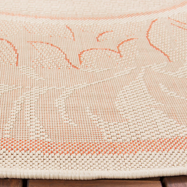 Safavieh Cy1704 Power Loomed 85.4% Polypropylene/10.4% Polyester/4.2% Latex Outdoor Rug CY1704-3201-5R