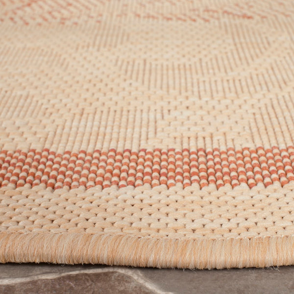 Safavieh Cy1704 Power Loomed 85.4% Polypropylene/10.4% Polyester/4.2% Latex Outdoor Rug CY1704-3201-4