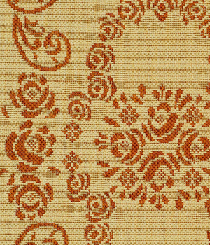 Safavieh Cy1893 Power Loomed 85.4% Polypropylene/10.4% Polyester/4.2% Latex Outdoor Rug CY1893-3201-4