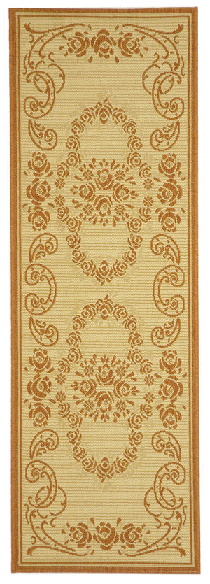 Safavieh Cy1893 Power Loomed 85.4% Polypropylene/10.4% Polyester/4.2% Latex Outdoor Rug CY1893-3201-4