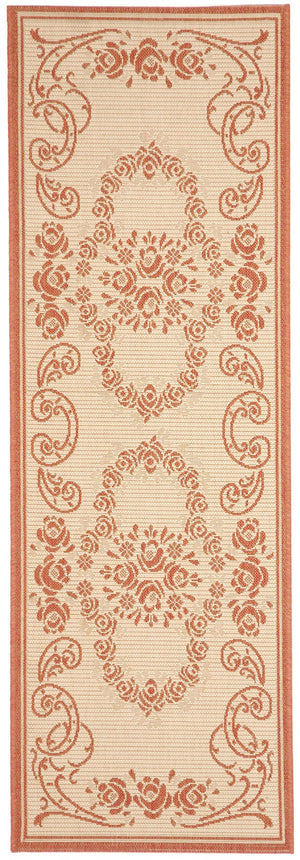 Safavieh Cy1893 Power Loomed 85.4% Polypropylene/10.4% Polyester/4.2% Latex Outdoor Rug CY1893-3201-4