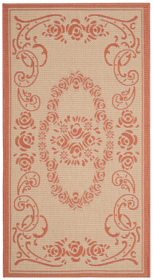 Safavieh Cy1893 Power Loomed 85.4% Polypropylene/10.4% Polyester/4.2% Latex Outdoor Rug CY1893-3201-4