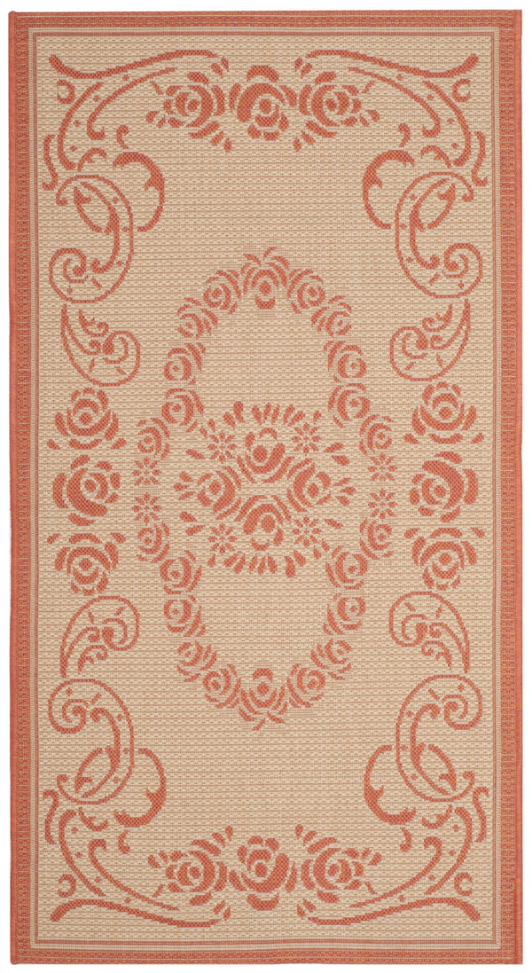 Safavieh Cy1893 Power Loomed 85.4% Polypropylene/10.4% Polyester/4.2% Latex Outdoor Rug CY1893-3201-4