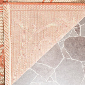 Safavieh Cy1893 Power Loomed 85.4% Polypropylene/10.4% Polyester/4.2% Latex Outdoor Rug CY1893-3201-4