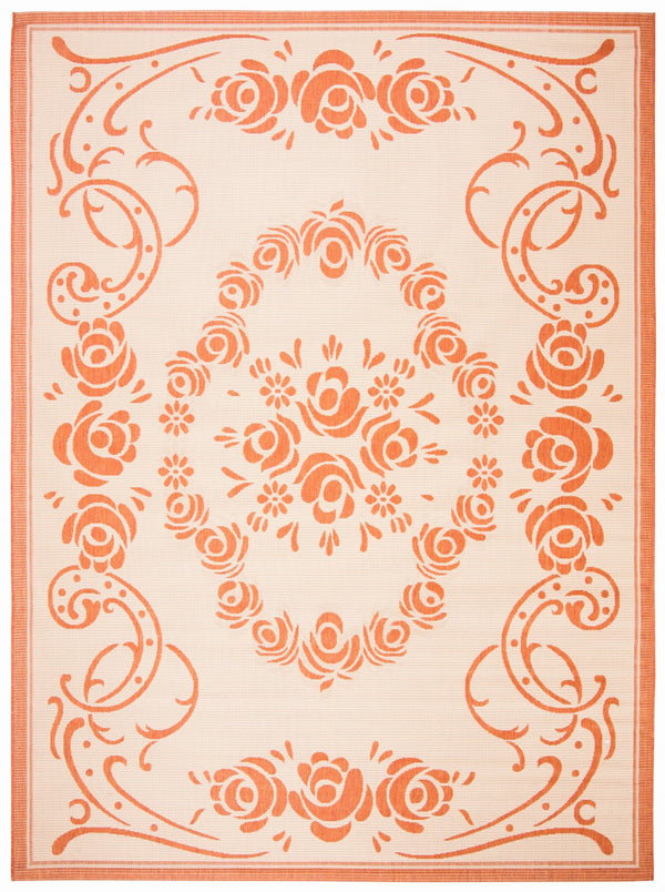 Safavieh Cy1893 Power Loomed 85.4% Polypropylene/10.4% Polyester/4.2% Latex Outdoor Rug CY1893-3201-4