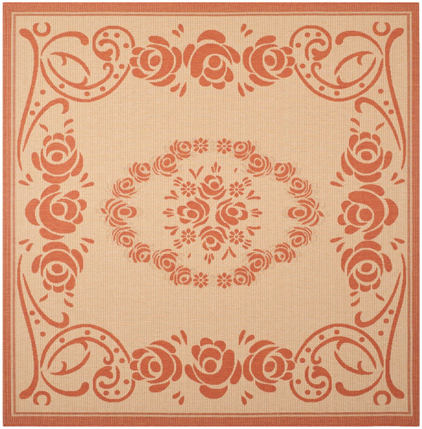 Safavieh Cy1893 Power Loomed 85.4% Polypropylene/10.4% Polyester/4.2% Latex Outdoor Rug CY1893-3201-4