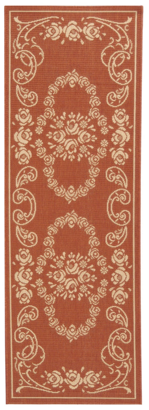 Safavieh Cy1893 Power Loomed 85.4% Polypropylene/10.4% Polyester/4.2% Latex Outdoor Rug CY1893-3202-4