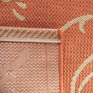 Safavieh Cy1893 Power Loomed 85.4% Polypropylene/10.4% Polyester/4.2% Latex Outdoor Rug CY1893-3202-4