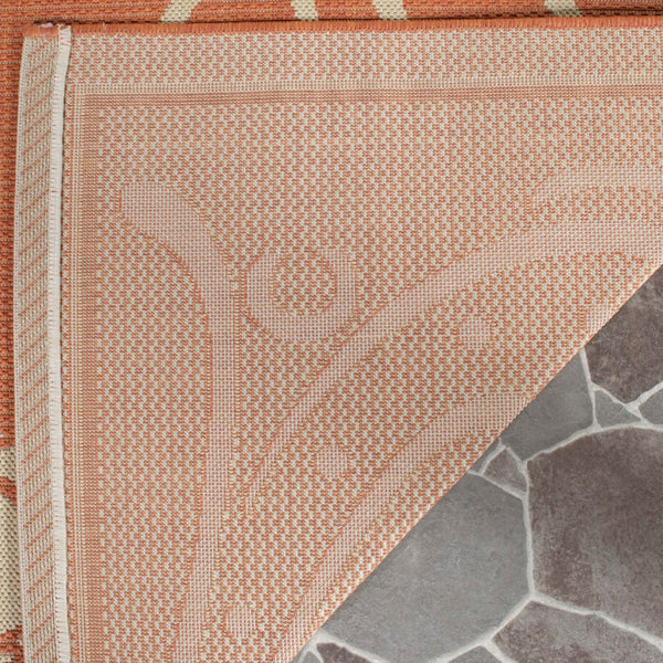 Safavieh Cy1893 Power Loomed 85.4% Polypropylene/10.4% Polyester/4.2% Latex Outdoor Rug CY1893-3202-4