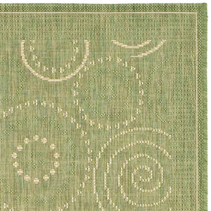 Safavieh Cy1906 Power Loomed 85.4% Polypropylene/10.4% Polyester/4.2% Latex Outdoor Rug CY1906-1E06-4