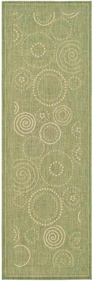 Safavieh Cy1906 Power Loomed 85.4% Polypropylene/10.4% Polyester/4.2% Latex Outdoor Rug CY1906-1E06-4
