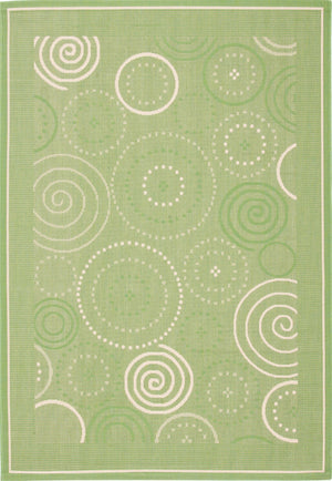 Safavieh Cy1906 Power Loomed 85.4% Polypropylene/10.4% Polyester/4.2% Latex Outdoor Rug CY1906-1E06-4