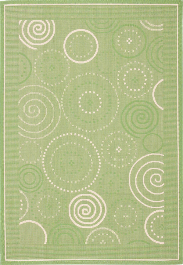 Safavieh Cy1906 Power Loomed 85.4% Polypropylene/10.4% Polyester/4.2% Latex Outdoor Rug CY1906-1E06-4