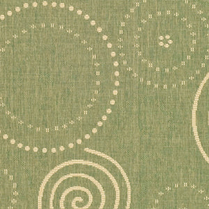 Safavieh Cy1906 Power Loomed 85.4% Polypropylene/10.4% Polyester/4.2% Latex Outdoor Rug CY1906-1E06-5R