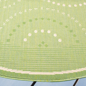 Safavieh Cy1906 Power Loomed 85.4% Polypropylene/10.4% Polyester/4.2% Latex Outdoor Rug CY1906-1E06-5R