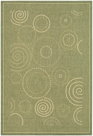 Safavieh Cy1906 Power Loomed 85.4% Polypropylene/10.4% Polyester/4.2% Latex Outdoor Rug CY1906-1E06-4