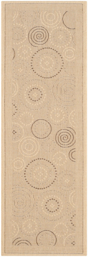 Safavieh Cy1906 Power Loomed 85.4% Polypropylene/10.4% Polyester/4.2% Latex Outdoor Rug CY1906-3001-4