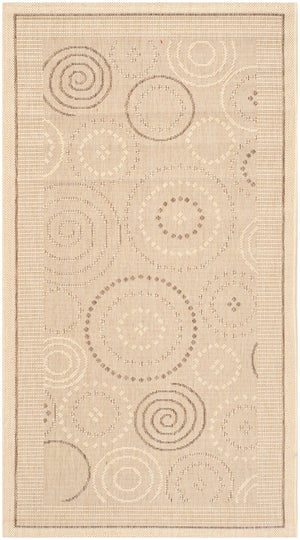 Safavieh Cy1906 Power Loomed 85.4% Polypropylene/10.4% Polyester/4.2% Latex Outdoor Rug CY1906-3001-4