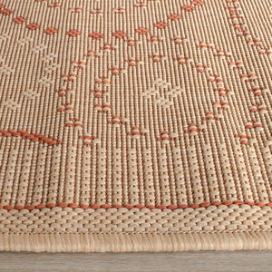 Safavieh Cy1906 Power Loomed 85.4% Polypropylene/10.4% Polyester/4.2% Latex Outdoor Rug CY1906-3201-4