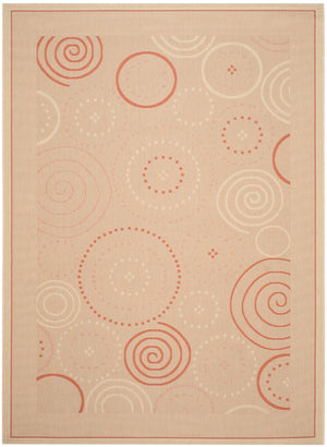 Safavieh Cy1906 Power Loomed 85.4% Polypropylene/10.4% Polyester/4.2% Latex Outdoor Rug CY1906-3201-4