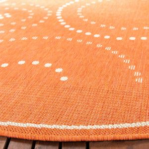 Safavieh Cy1906 Power Loomed 85.4% Polypropylene/10.4% Polyester/4.2% Latex Outdoor Rug CY1906-3202-4