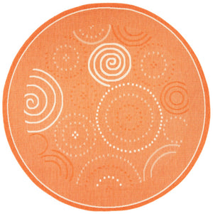 Safavieh Cy1906 Power Loomed 85.4% Polypropylene/10.4% Polyester/4.2% Latex Outdoor Rug CY1906-3202-4