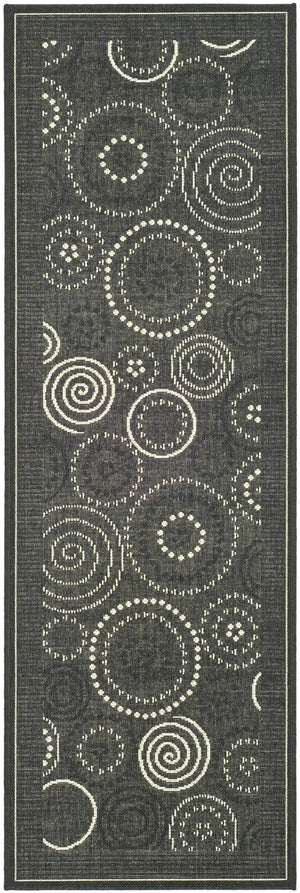 Safavieh Cy1906 Power Loomed 85.4% Polypropylene/10.4% Polyester/4.2% Latex Outdoor Rug CY1906-3908-4