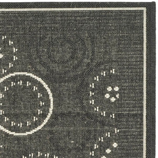 Safavieh Cy1906 Power Loomed 85.4% Polypropylene/10.4% Polyester/4.2% Latex Outdoor Rug CY1906-3908-4