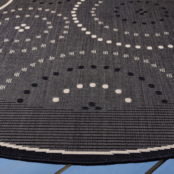 Safavieh Cy1906 Power Loomed 85.4% Polypropylene/10.4% Polyester/4.2% Latex Outdoor Rug CY1906-3908-4