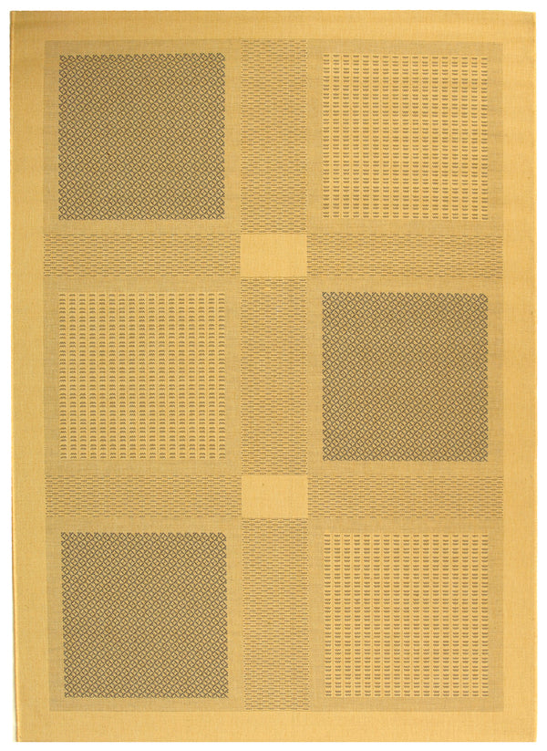 Safavieh Cy1928 Power Loomed 85.4% Polypropylene/10.4% Polyester/4.2% Latex Outdoor Rug CY1928-3101-5R