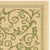 Safavieh Cy2098 Power Loomed 85.4% Polypropylene/10.4% Polyester/4.2% Latex Outdoor Rug CY2098-1E01-4