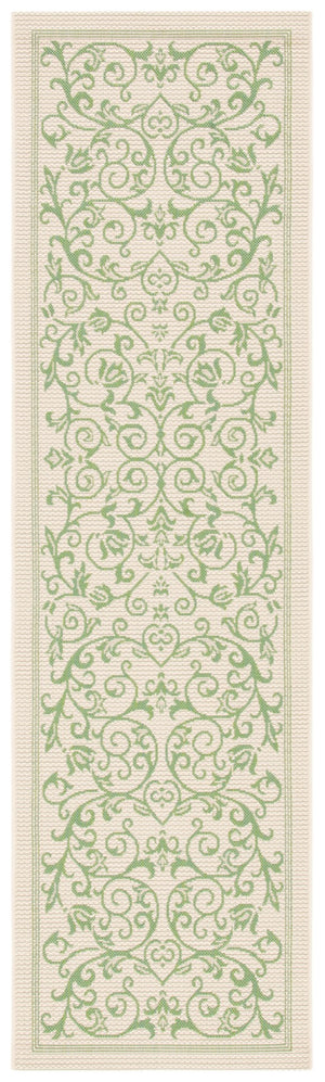 Safavieh Cy2098 Power Loomed 85.4% Polypropylene/10.4% Polyester/4.2% Latex Indoor/Outdoor Rug CY2098-1E01-28