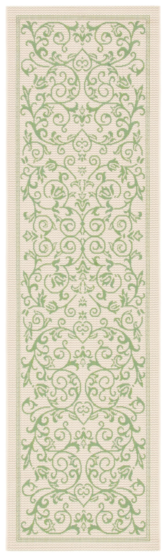 Safavieh Cy2098 Power Loomed 85.4% Polypropylene/10.4% Polyester/4.2% Latex Outdoor Rug CY2098-1E01-4