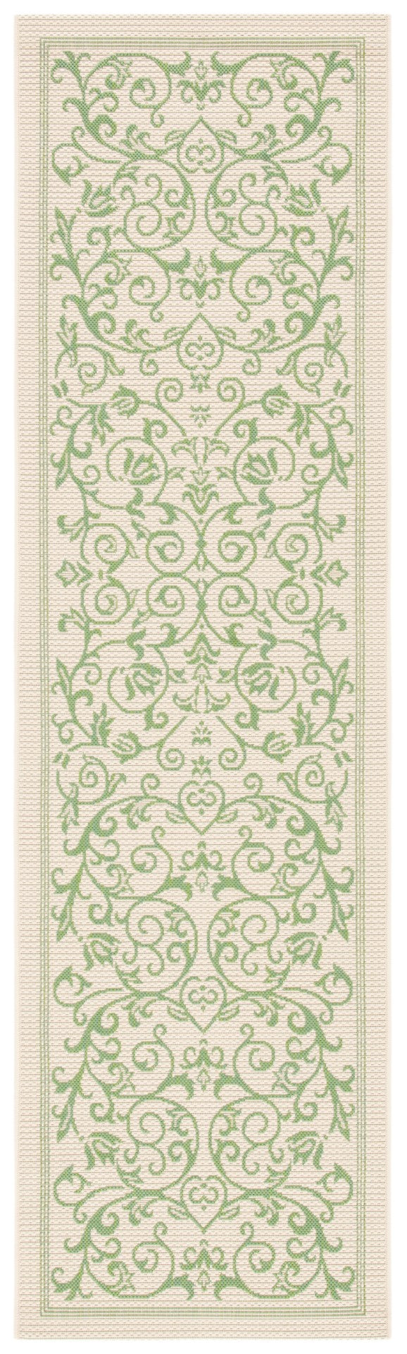 Safavieh Cy2098 Power Loomed 85.4% Polypropylene/10.4% Polyester/4.2% Latex Outdoor Rug CY2098-1E01-4