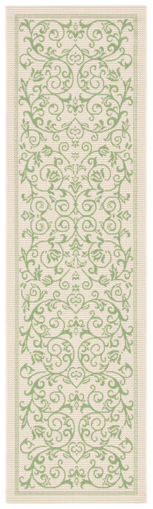 Safavieh Cy2098 Power Loomed 85.4% Polypropylene/10.4% Polyester/4.2% Latex Outdoor Rug CY2098-1E01-4