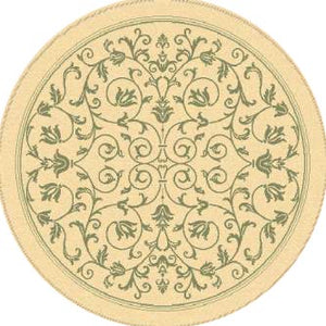 Safavieh Cy2098 Power Loomed 85.4% Polypropylene/10.4% Polyester/4.2% Latex Indoor/Outdoor Rug CY2098-1E01-212