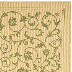 Safavieh Cy2098 Power Loomed 85.4% Polypropylene/10.4% Polyester/4.2% Latex Indoor/Outdoor Rug CY2098-1E01-212