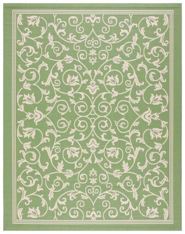 Safavieh Cy2098 Power Loomed 85.4% Polypropylene/10.4% Polyester/4.2% Latex Outdoor Rug CY2098-1E06-5R
