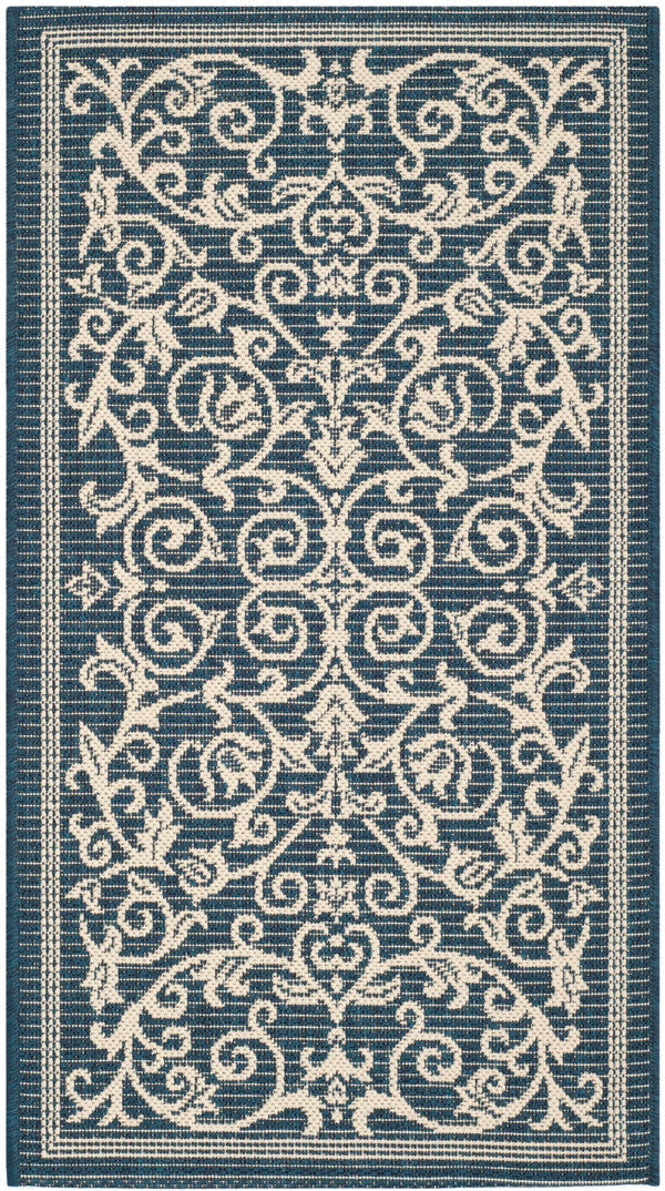 Safavieh Cy2098 Power Loomed 85.4% Polypropylene/10.4% Polyester/4.2% Latex Indoor/Outdoor Rug CY2098-268-810