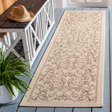 Safavieh Cy2098 Power Loomed 85.4% Polypropylene/10.4% Polyester/4.2% Latex Outdoor Rug CY2098-3001-5R