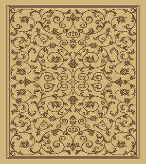 Safavieh Cy2098 Power Loomed 85.4% Polypropylene/10.4% Polyester/4.2% Latex Outdoor Rug CY2098-3001-5R