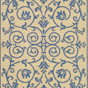 Safavieh Cy2098 Power Loomed 85.4% Polypropylene/10.4% Polyester/4.2% Latex Indoor/Outdoor Rug CY2098-3101-28
